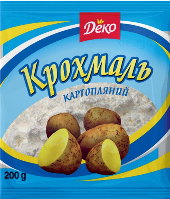 Крохмаль картопляний 200г Деко